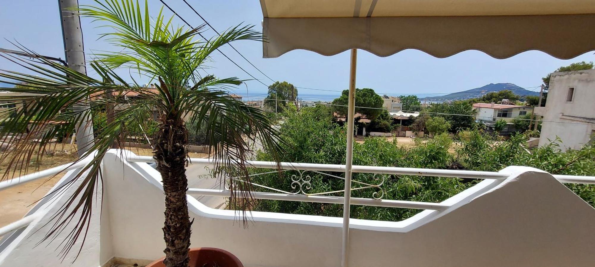 Rena'S Sea View Daire Artemida  Dış mekan fotoğraf