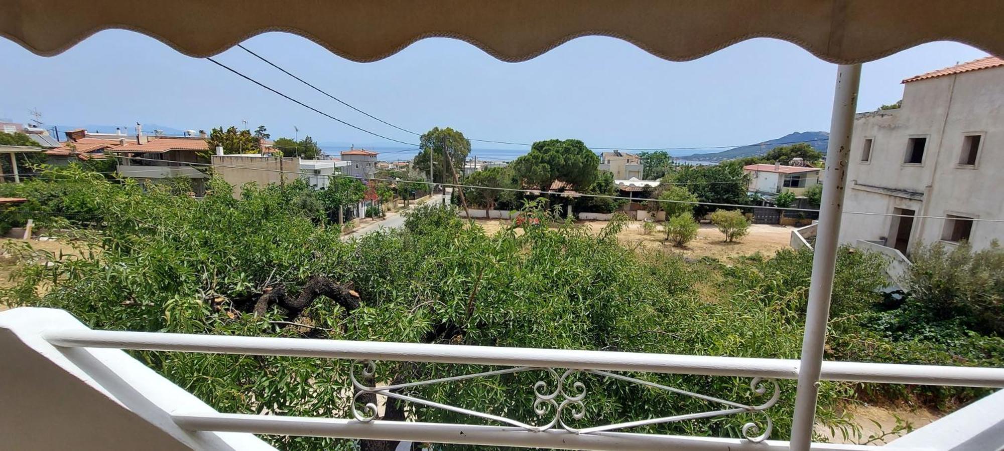 Rena'S Sea View Daire Artemida  Dış mekan fotoğraf